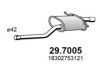 MINI 18302753121 End Silencer